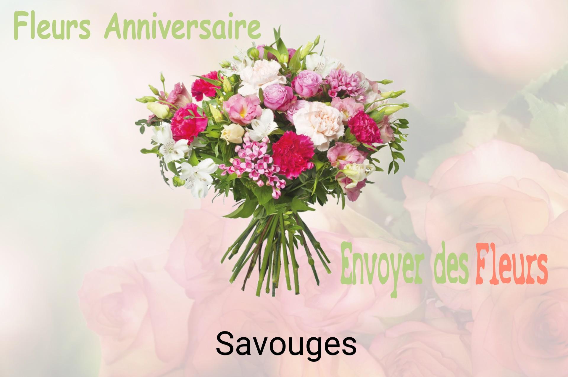 Bouquet de fleurs d’anniversaire livré à Savouges